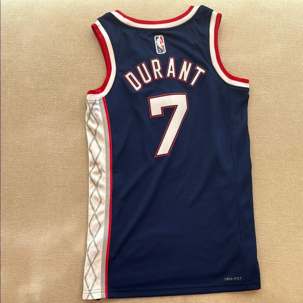 Nike Kevin Durant Brooklyn Nets Swingman Jersey City Edition Men’s XS - Picture 2 of 3